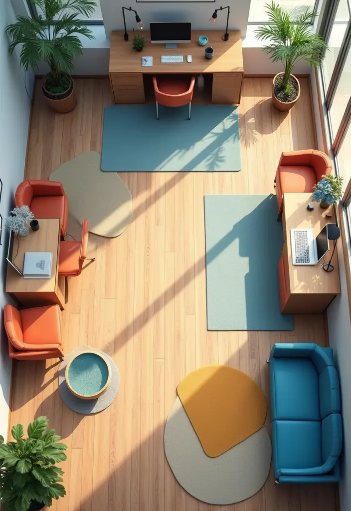 28 Office Minimalist Ideas for Productivity and Style 19 28 Office Minimalist Ideas for Productivity and Style - 19. Smart Zone Creation