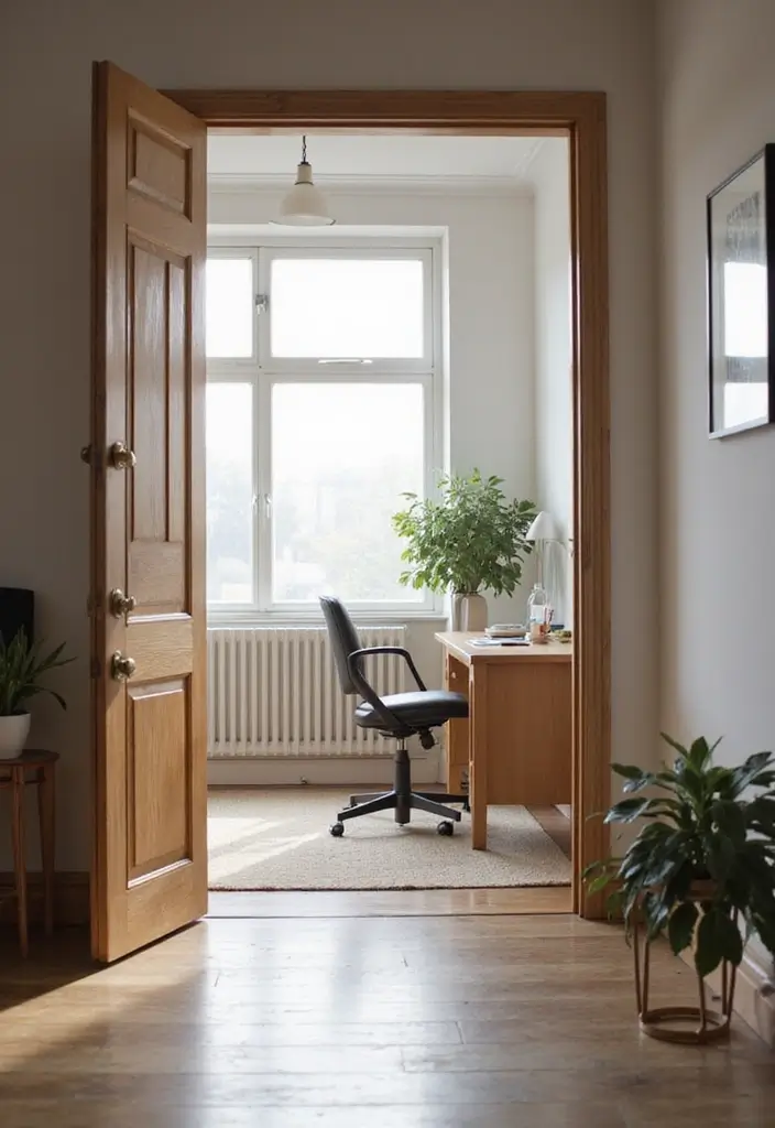 28 Office Minimalist Ideas for Productivity and Style 25 28 Office Minimalist Ideas for Productivity and Style - 25. Mindful Workspace Layout
