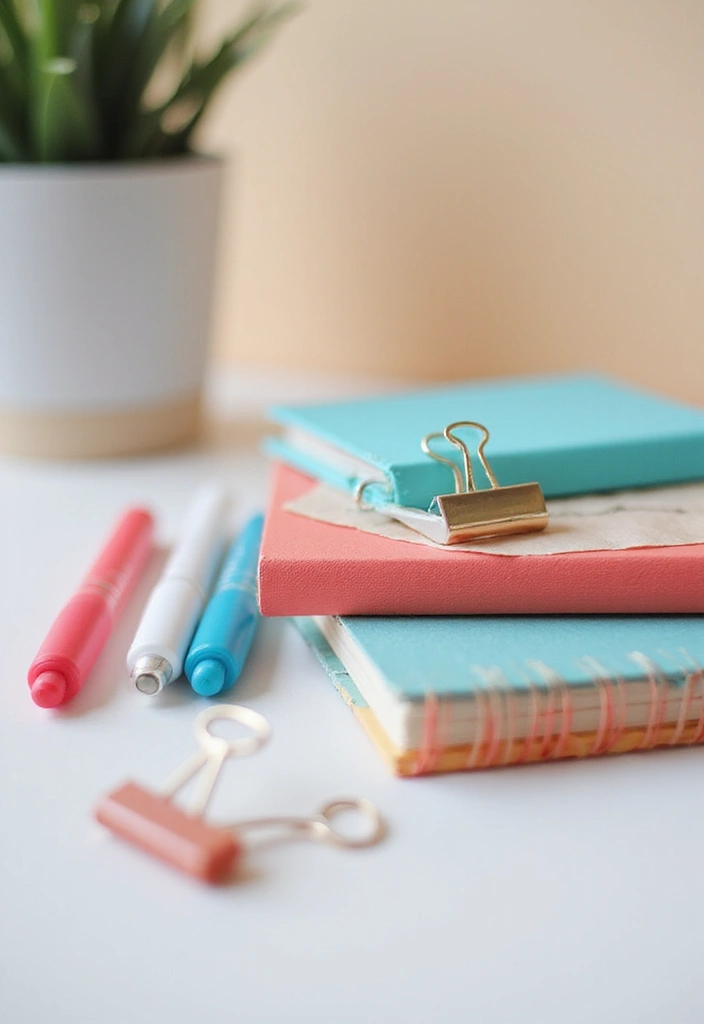 28 Office Minimalist Ideas for Productivity and Style 6 28 Office Minimalist Ideas for Productivity and Style - 6. Streamlined Office Supplies