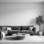 29 Black and White Minimalist Living Room Ideas