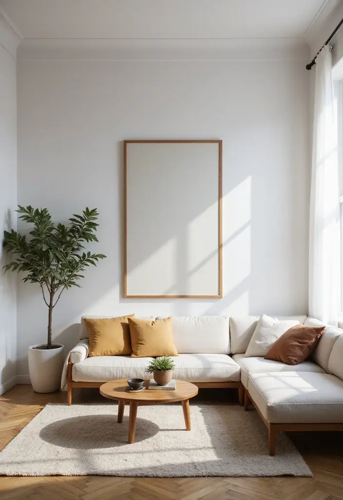 29 Black and White Minimalist Living Room Ideas 24 29 Black and White Minimalist Living Room Ideas - 24. Choose Quality Over Quantity