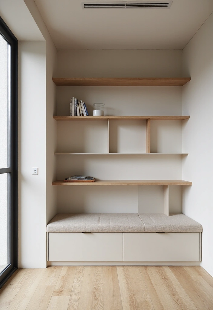 29 Minimalist Apartment Ideas for Simple Living 16 29 Minimalist Apartment Ideas for Simple Living - 16. Go for Built-in Furniture