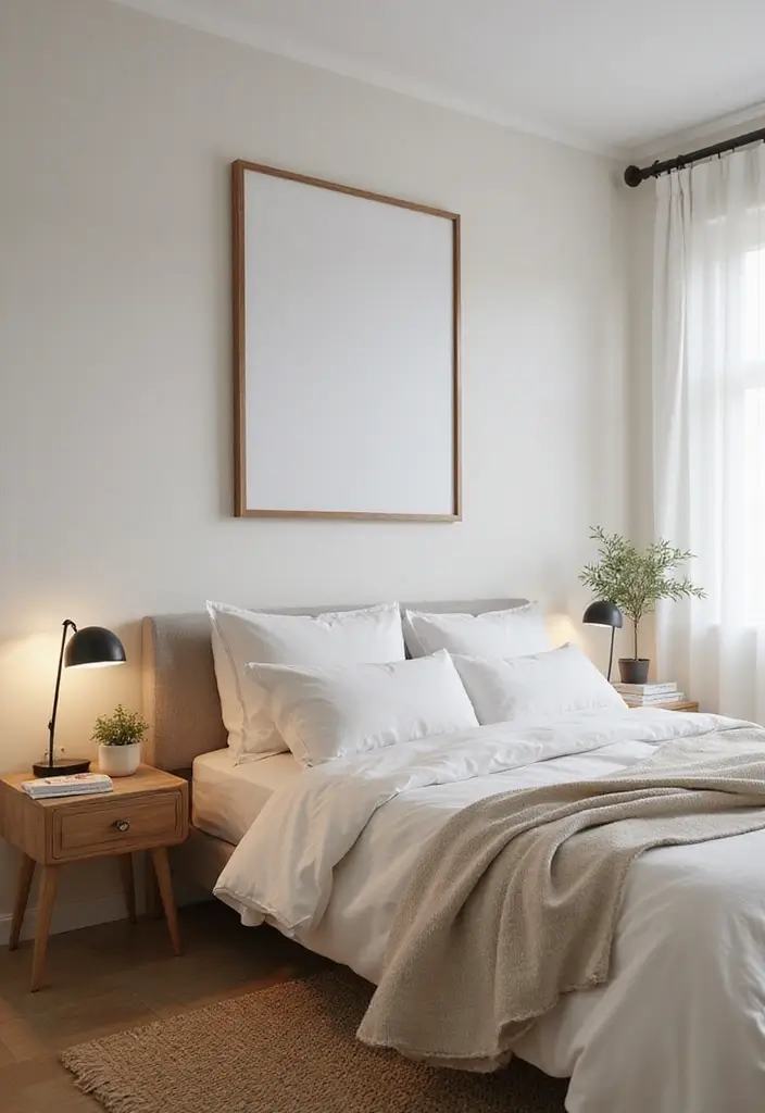 29 Minimalist Apartment Ideas for Simple Living 9 29 Minimalist Apartment Ideas for Simple Living - 9. Create a Cozy Bedroom Retreat