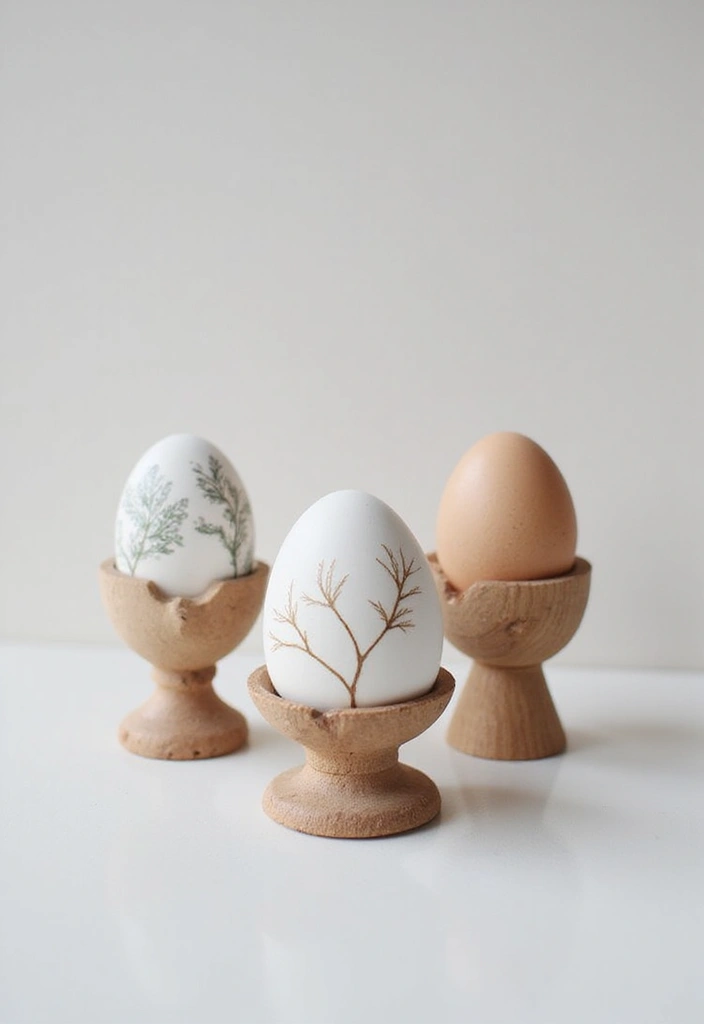 29 Minimalist Easter Decor Ideas That Look Modern 13 29 Minimalist Easter Decor Ideas That Look Modern - 13. Whimsical Egg Holders