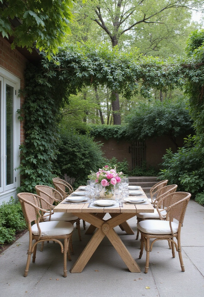 29 Minimalist Easter Decor Ideas That Look Modern 29 29 Minimalist Easter Decor Ideas That Look Modern - 29. Elegant Outdoor Spaces