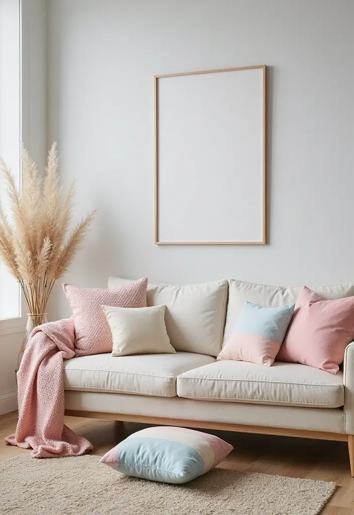 29 Minimalist Easter Decor Ideas That Look Modern 7 29 Minimalist Easter Decor Ideas That Look Modern - 7. Color-Blocked Decor