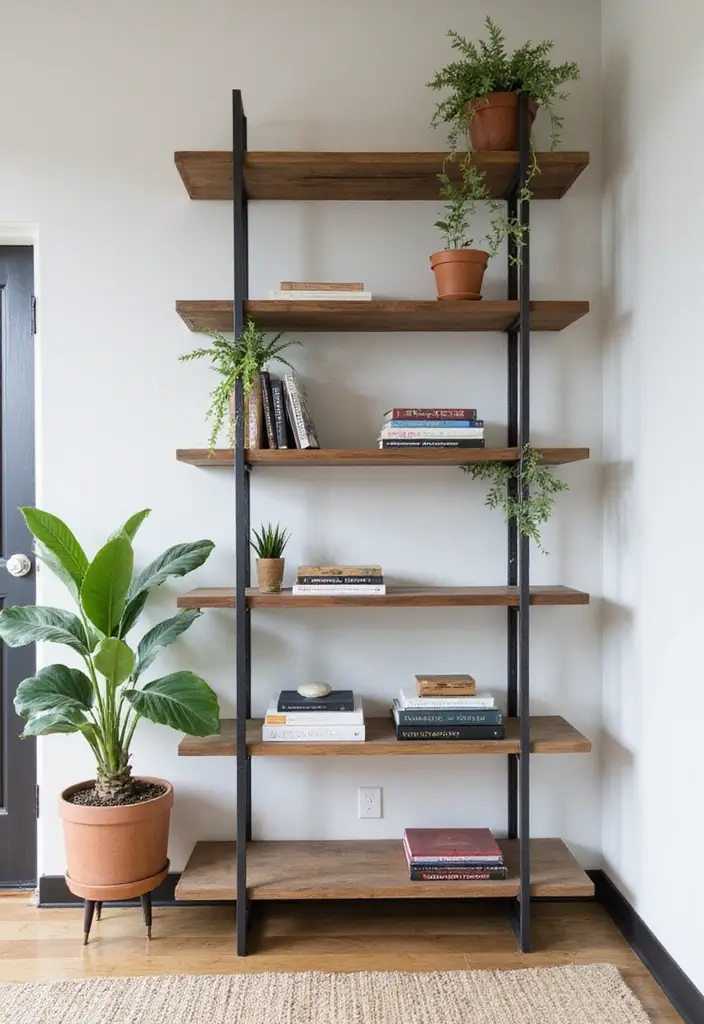 29 Minimalist Entryway Ideas That Make a Statement - 4. Floor-to-Ceiling Vision