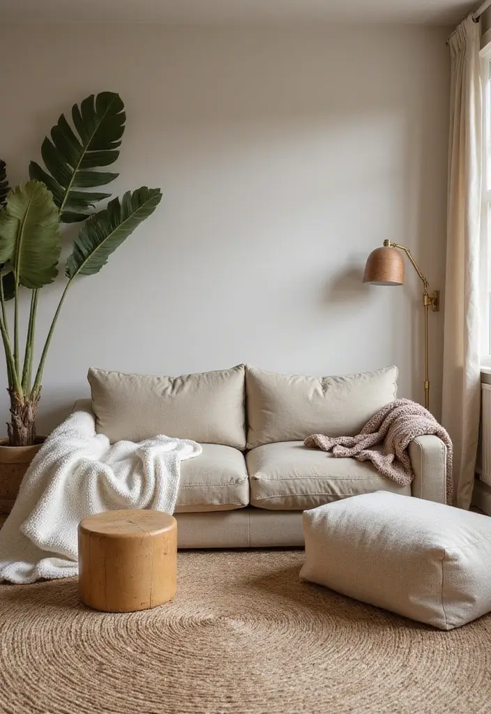 29 Minimalist Game Room Ideas That Feel Sleek 10 29 Minimalist Game Room Ideas That Feel Sleek - 10. Soft Textiles for Comfort