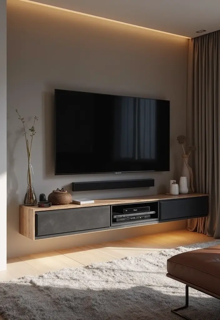 29 Minimalist Game Room Ideas That Feel Sleek 20 29 Minimalist Game Room Ideas That Feel Sleek - 20. Simplified Entertainment Centers
