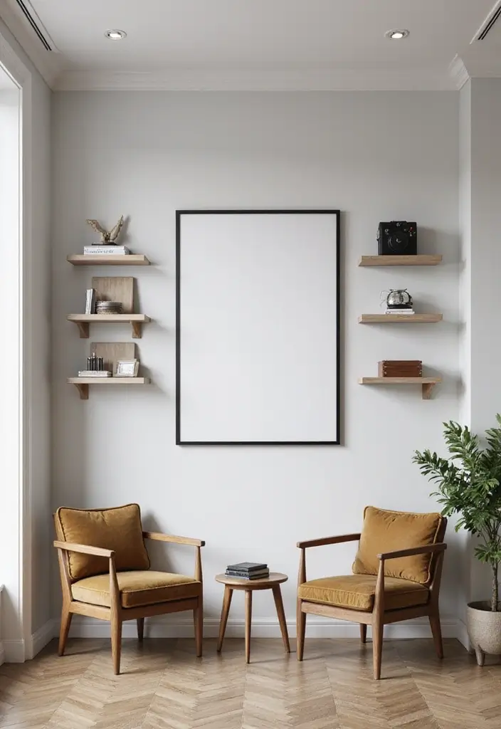 29 Minimalist Game Room Ideas That Feel Sleek 4 29 Minimalist Game Room Ideas That Feel Sleek - 4. Minimalist Wall Displays