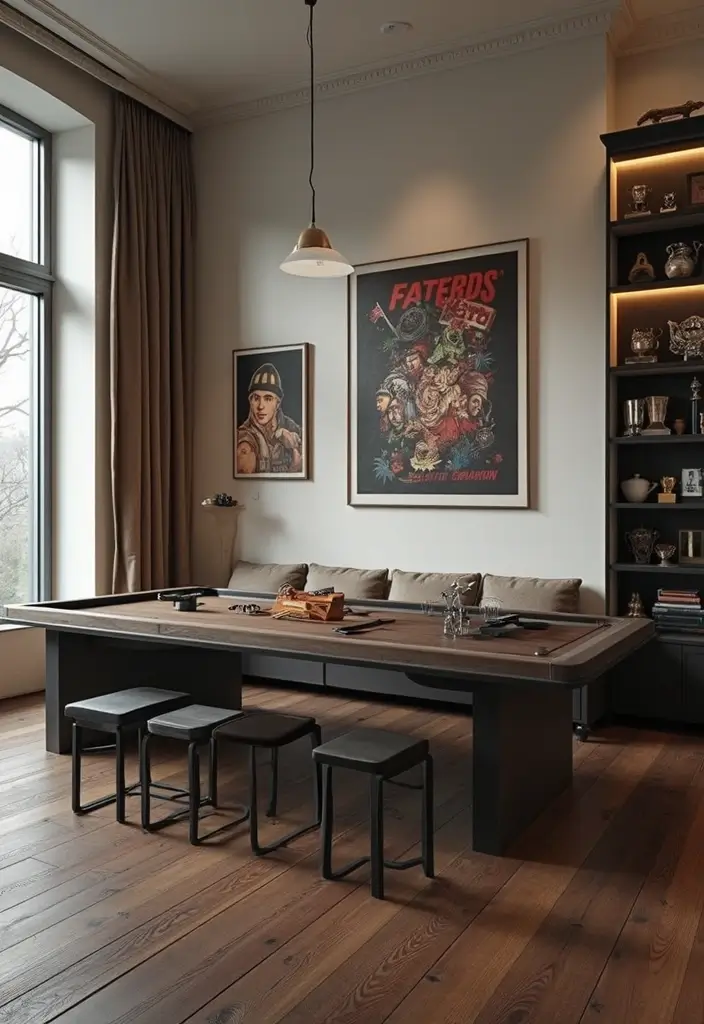 29 Minimalist Game Room Ideas That Feel Sleek 8 29 Minimalist Game Room Ideas That Feel Sleek - 8. Personal Touches in Decor