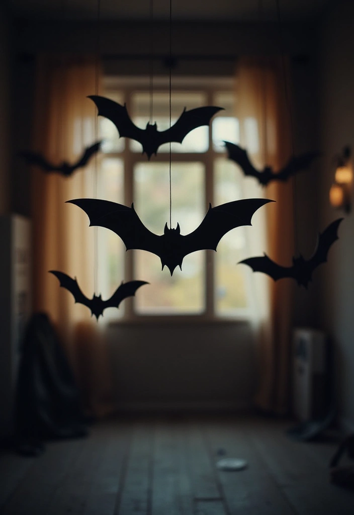 29 Minimalist Halloween Decor Ideas That Look Chic 18 29 Minimalist Halloween Decor Ideas That Look Chic - 18. Elegant Bat Silhouettes