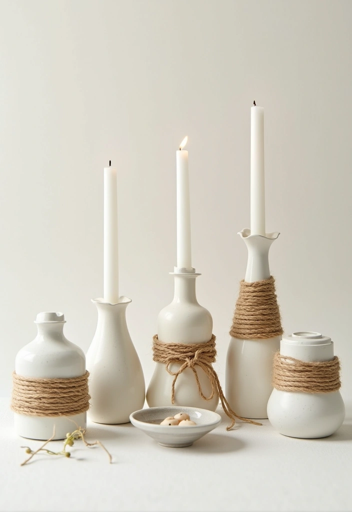 29 Minimalist Halloween Decor Ideas That Look Chic 25 29 Minimalist Halloween Decor Ideas That Look Chic - 25. Natural Twine Accents
