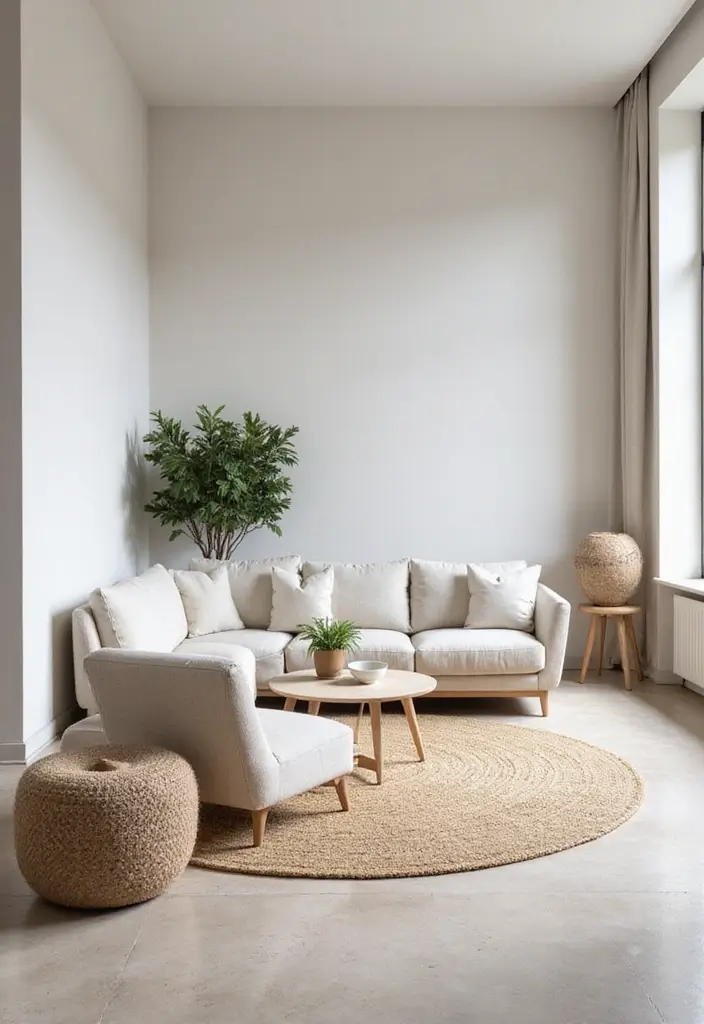 29 Minimalist Living Room Ideas That Feel Calm and Chic 14 29 Minimalist Living Room Ideas That Feel Calm and Chic - 14. Emphasizing Lines and Shapes