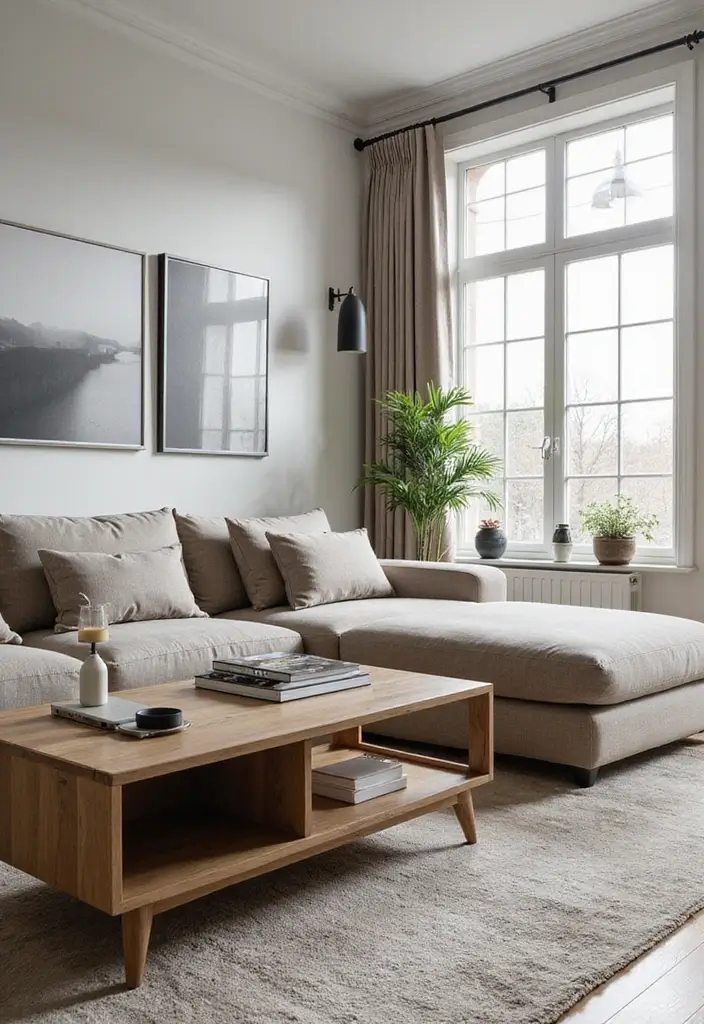 29 Minimalist Living Room Ideas That Feel Calm and Chic 2 29 Minimalist Living Room Ideas That Feel Calm and Chic - 2. Functional Furniture: The Power of Multipurpose