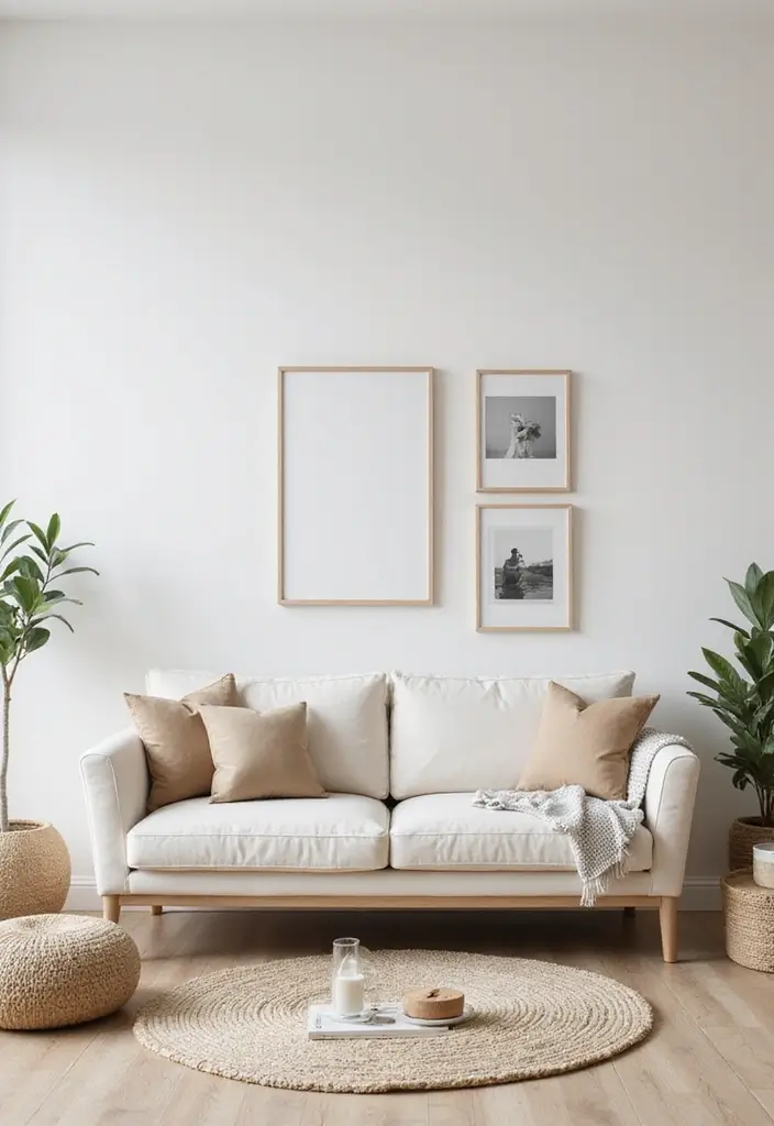 29 Minimalist Living Room Ideas That Feel Calm and Chic 21 29 Minimalist Living Room Ideas That Feel Calm and Chic - 21. Personal Touches Without Clutter
