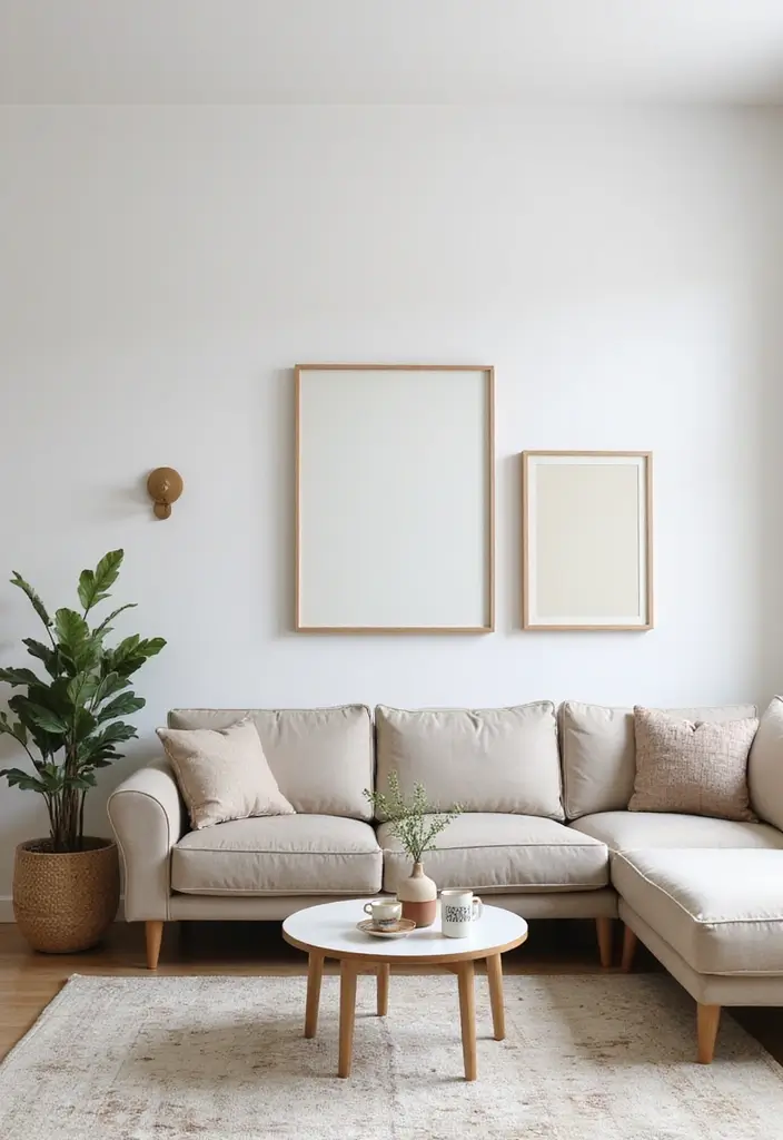 29 Minimalist Living Room Ideas That Feel Calm and Chic 27 29 Minimalist Living Room Ideas That Feel Calm and Chic - 27. Decluttering Surfaces