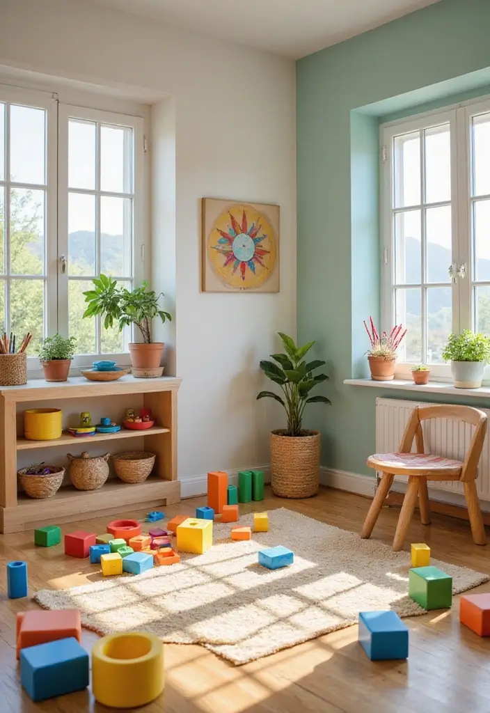 29 Minimalist Playroom Ideas for Kids 15 29 Minimalist Playroom Ideas for Kids - 15. Encourage Free Play