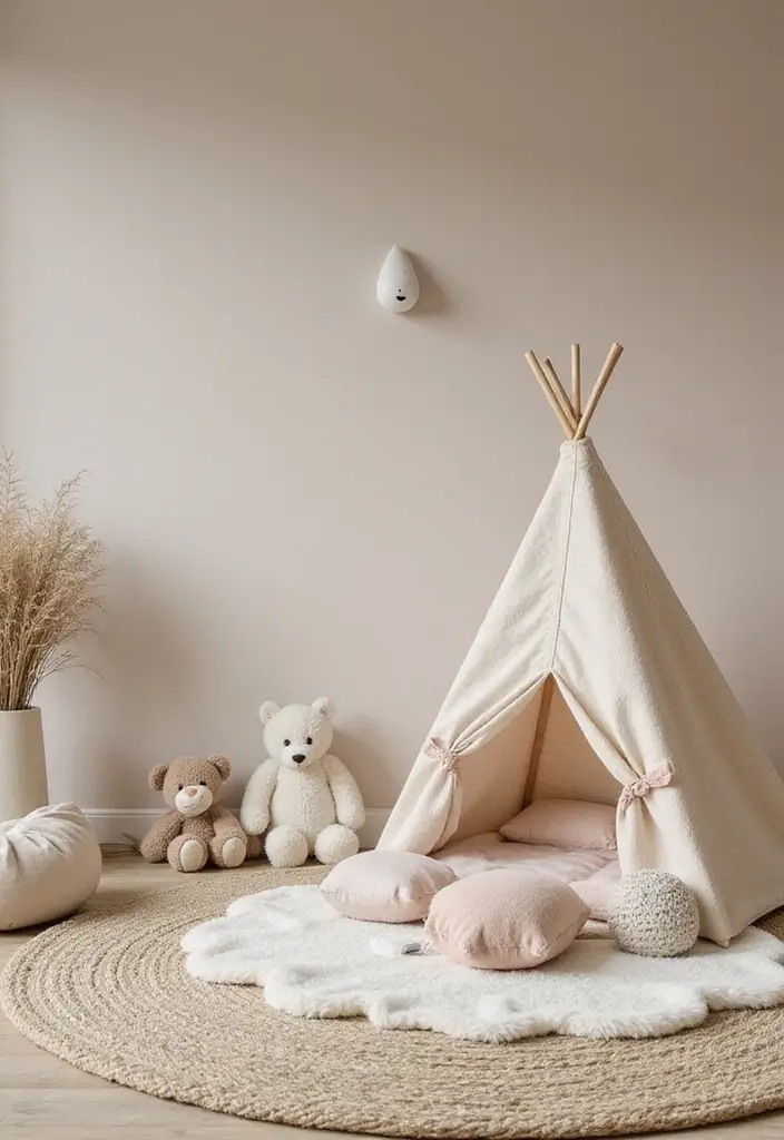 29 Minimalist Playroom Ideas for Kids 28 29 Minimalist Playroom Ideas for Kids - 28. A Calm Environment