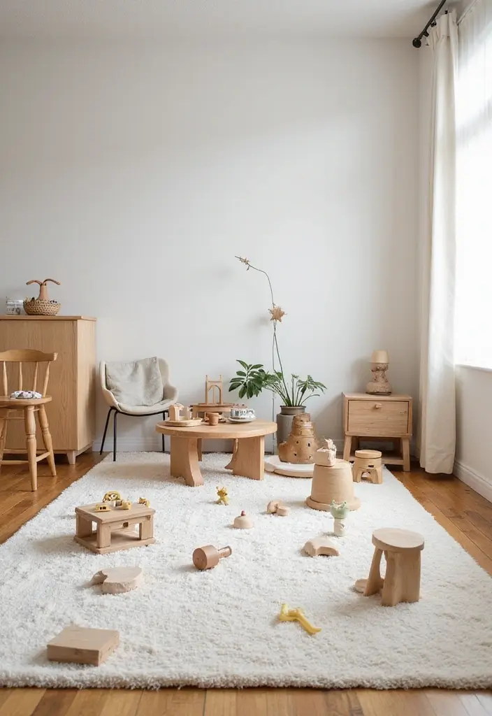 29 Minimalist Playroom Ideas for Kids 5 29 Minimalist Playroom Ideas for Kids - 5. Open Play Areas