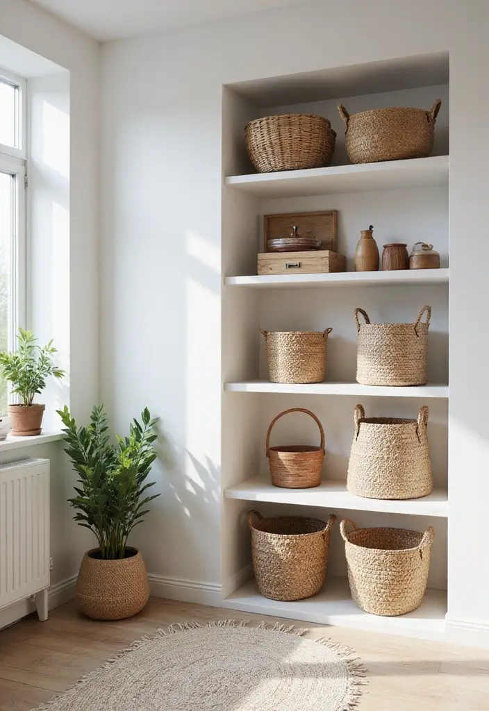 29 Minimalist Room Decor Ideas That Look Beautiful 13 29 Minimalist Room Decor Ideas That Look Beautiful - 13. Stylish Storage Solutions