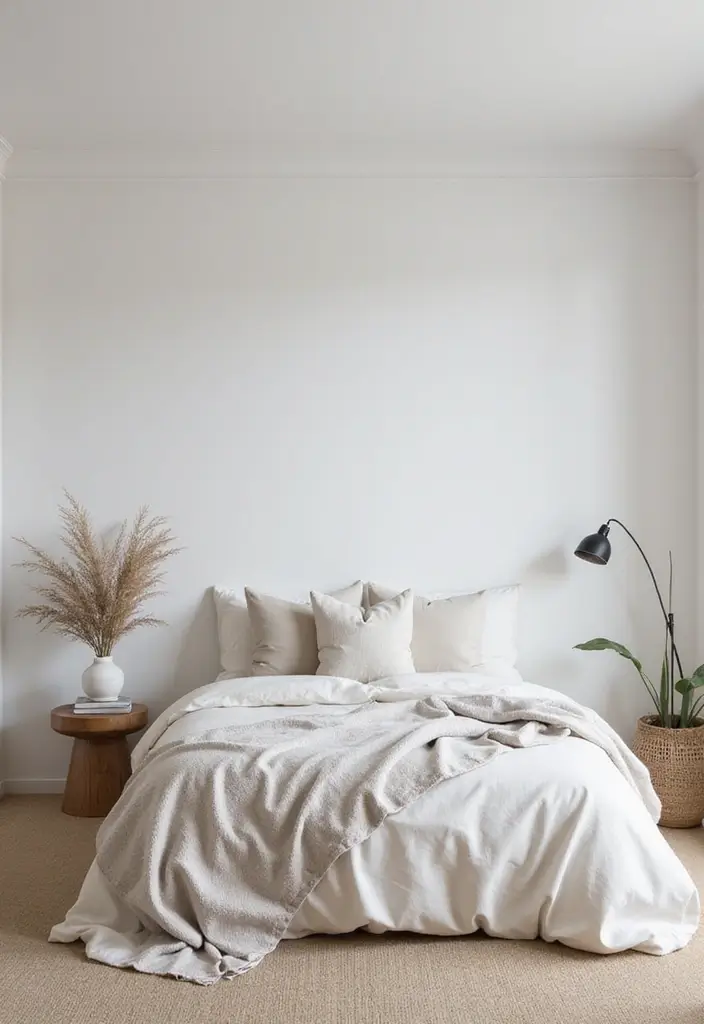 29 Minimalist Room Decor Ideas That Look Beautiful 14 29 Minimalist Room Decor Ideas That Look Beautiful - 14. Incorporate Minimalist Textiles