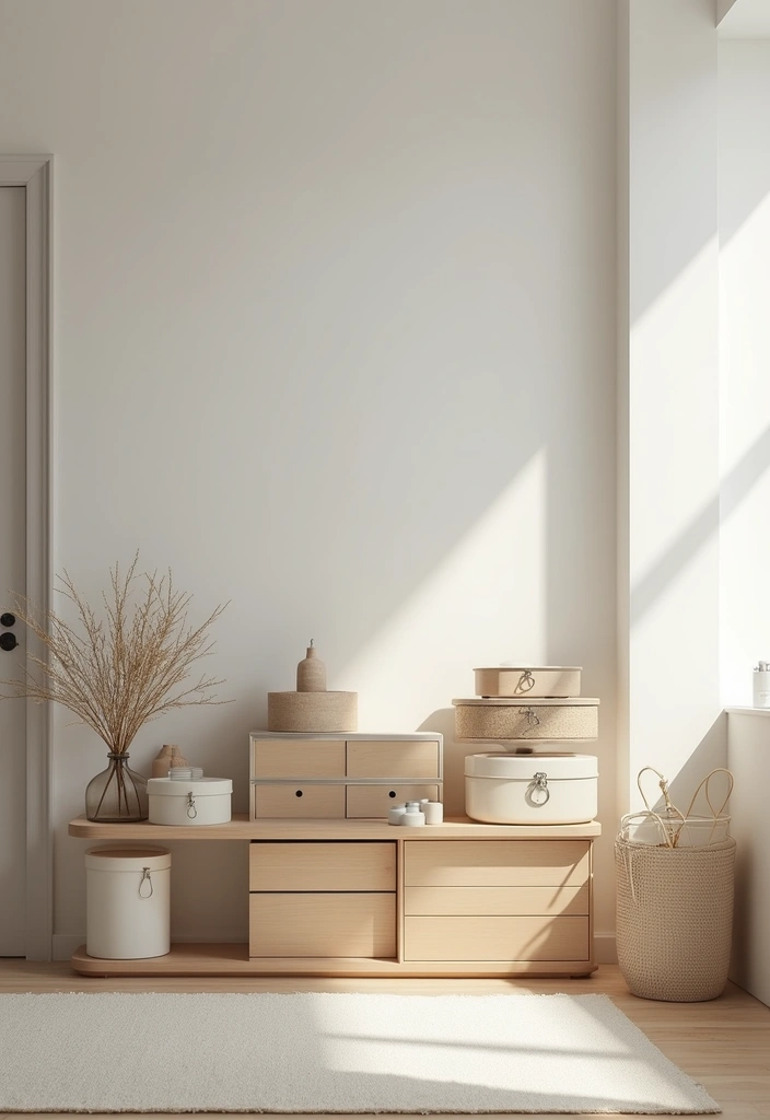 29 Minimalist Room Decor Ideas That Look Beautiful 24 29 Minimalist Room Decor Ideas That Look Beautiful - 24. Organize with Purpose