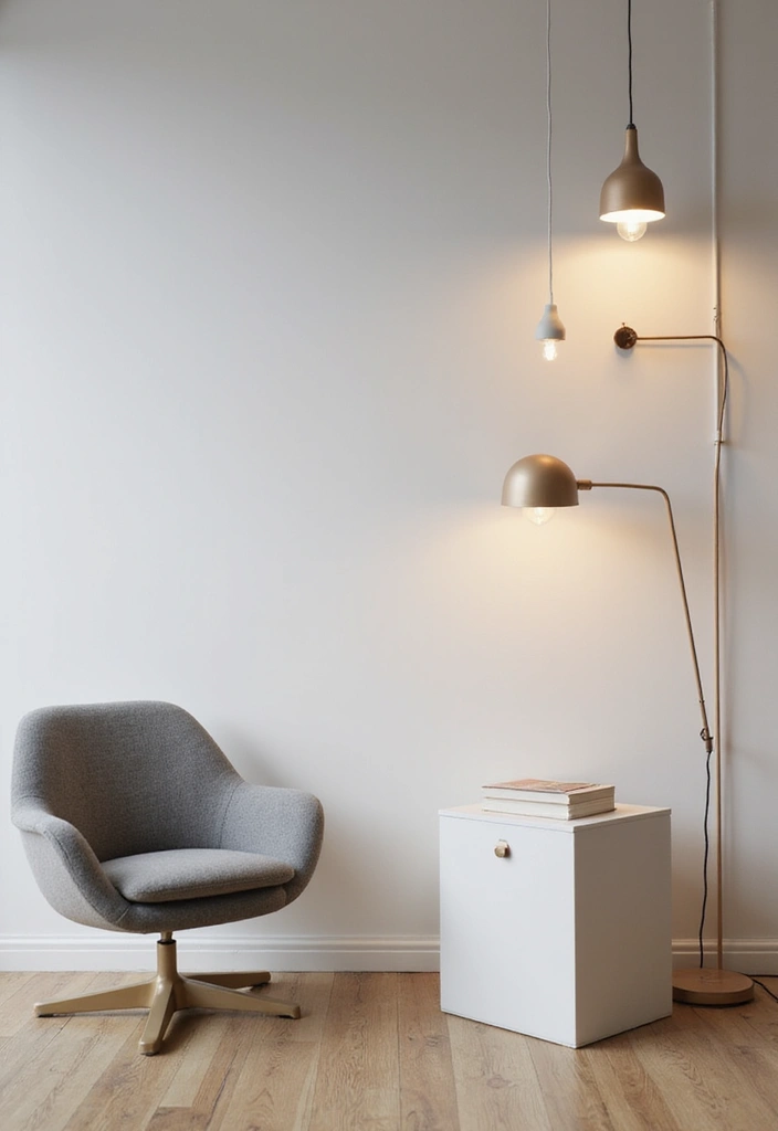 29 Minimalist Room Decor Ideas That Look Beautiful 25 29 Minimalist Room Decor Ideas That Look Beautiful - 25. Choose Simple Lighting Fixtures