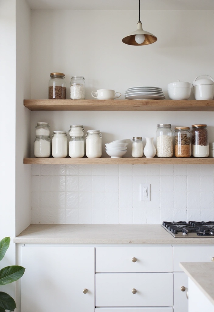 29 Minimalist Room Decor Ideas That Look Beautiful 7 29 Minimalist Room Decor Ideas That Look Beautiful - 7. Opt for Open Shelving