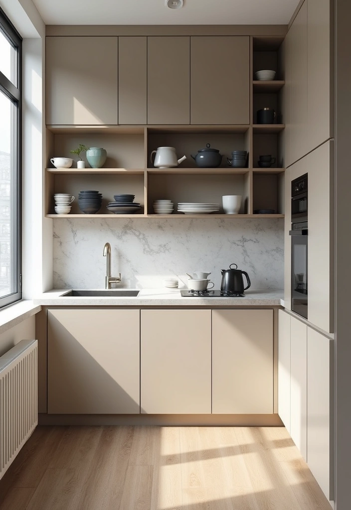 29 Minimalist Studio Apartment Ideas for Small Spaces 11 29 Minimalist Studio Apartment Ideas for Small Spaces - 11. Minimalist Kitchen Designs