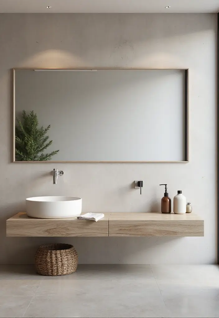 29 Minimalist Studio Apartment Ideas for Small Spaces 15 29 Minimalist Studio Apartment Ideas for Small Spaces - 15. Minimalist Bathroom Concepts