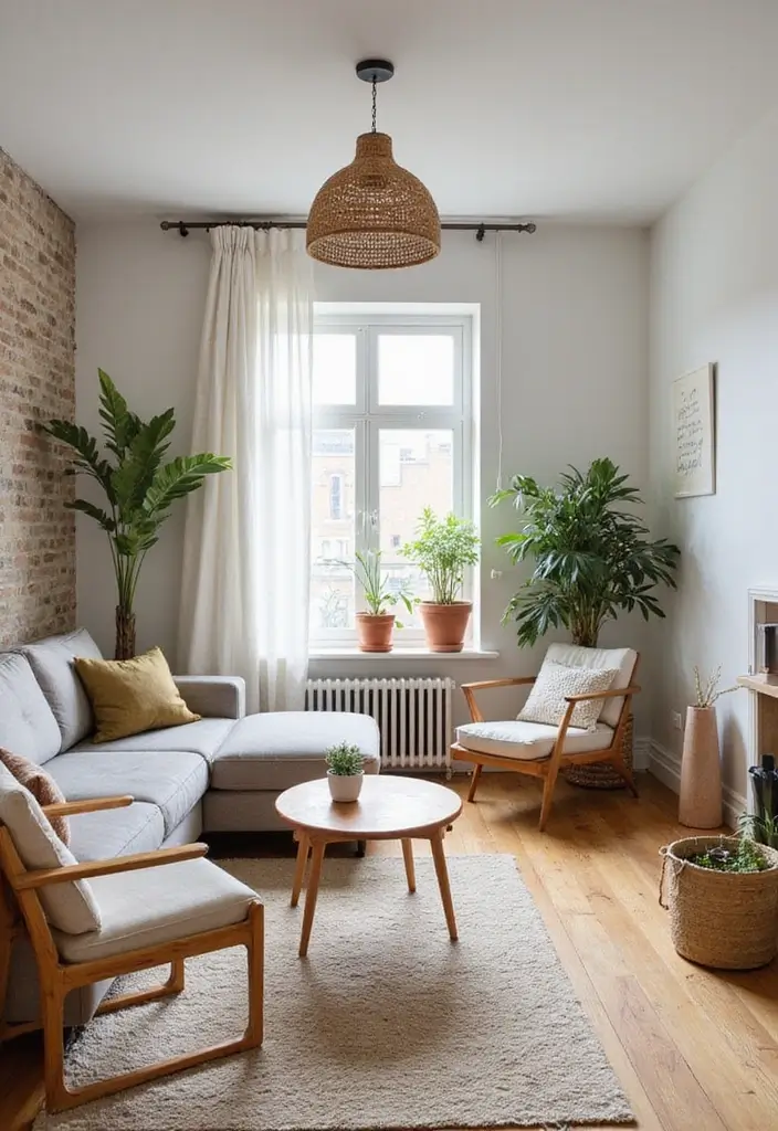 29 Minimalist Studio Apartment Ideas for Small Spaces 17 29 Minimalist Studio Apartment Ideas for Small Spaces - 17. Sustainable Decor Choices
