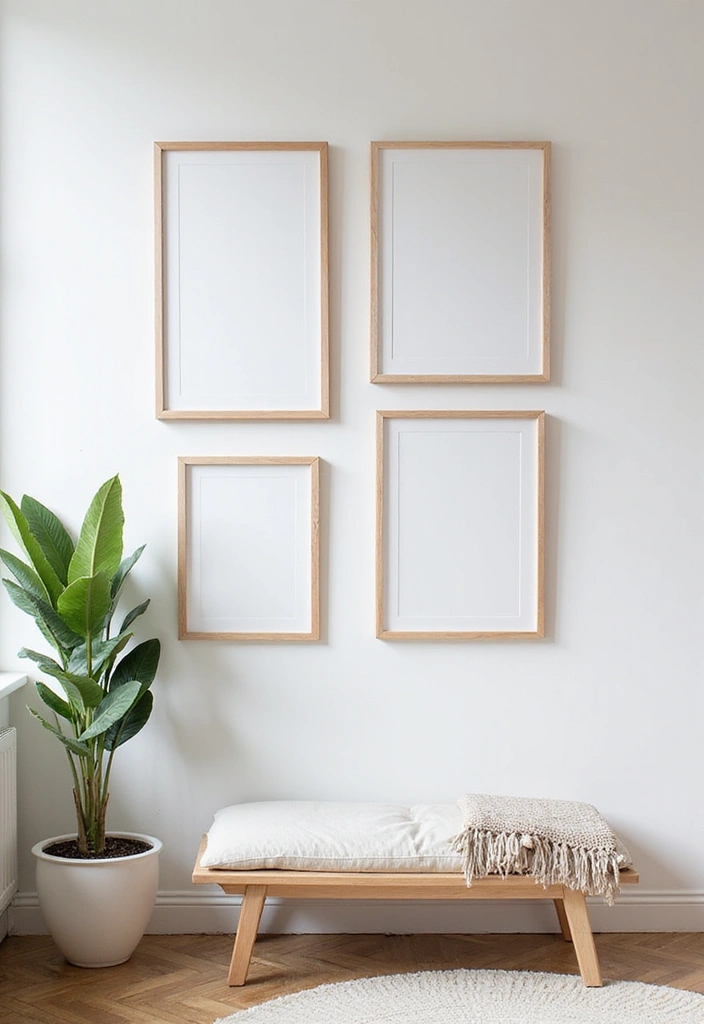 29 Minimalist Studio Apartment Ideas for Small Spaces 20 29 Minimalist Studio Apartment Ideas for Small Spaces - 20. Minimal Wall Decor