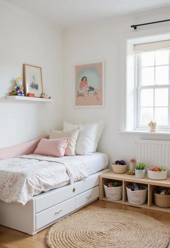 29 Minimalist Studio Apartment Ideas for Small Spaces 25 29 Minimalist Studio Apartment Ideas for Small Spaces - 25. Minimalist Children's Spaces