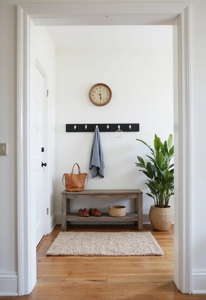 29 Minimalist Studio Apartment Ideas for Small Spaces 26 29 Minimalist Studio Apartment Ideas for Small Spaces - 26. Elegant Entryways