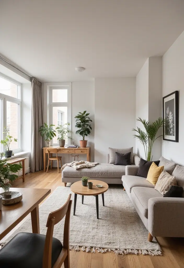 29 Minimalist Studio Apartment Ideas for Small Spaces 6 29 Minimalist Studio Apartment Ideas for Small Spaces - 6. Open Floor Plans
