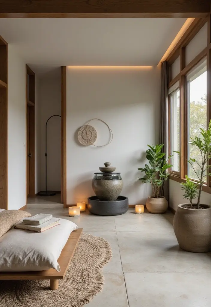 29 White Minimalist Bedroom Ideas That Feel Fresh 10 29 White Minimalist Bedroom Ideas That Feel Fresh - 10. Zen Spaces