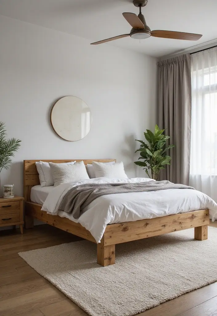 29 White Minimalist Bedroom Ideas That Feel Fresh 15 29 White Minimalist Bedroom Ideas That Feel Fresh - 15. Sustainable Furniture Choices
