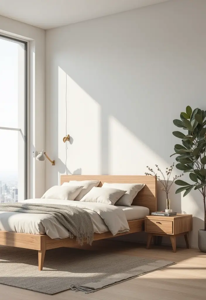 30 Green Minimalist Bedroom Ideas That Feel Relaxing 3 30 Green Minimalist Bedroom Ideas That Feel Relaxing - 3. Minimalist Furniture
