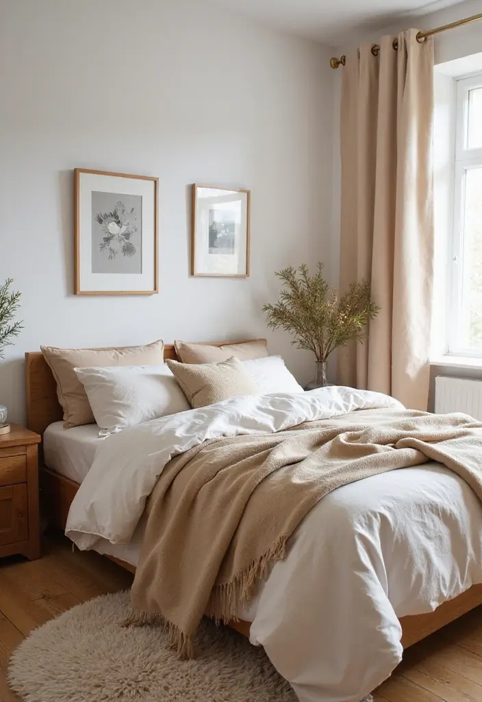 30 Minimalist Bedroom Designs for Every Style 10 30 Minimalist Bedroom Designs for Every Style - 10. Cozy Minimalism