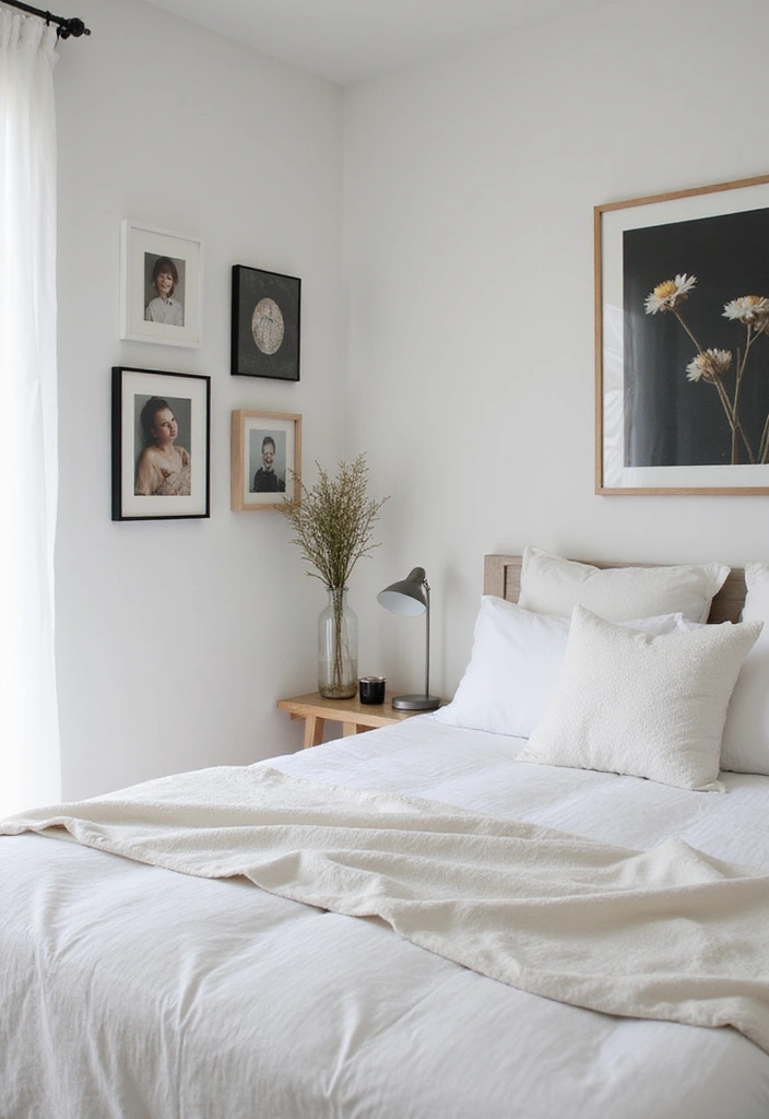30 Minimalist Bedroom Designs for Every Style 25 30 Minimalist Bedroom Designs for Every Style - 25. Personalized Minimalism
