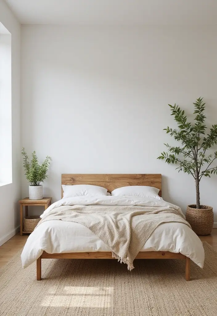 30 Minimalist Bedroom Designs for Every Style 28 30 Minimalist Bedroom Designs for Every Style - 28. Sustainable Minimalism