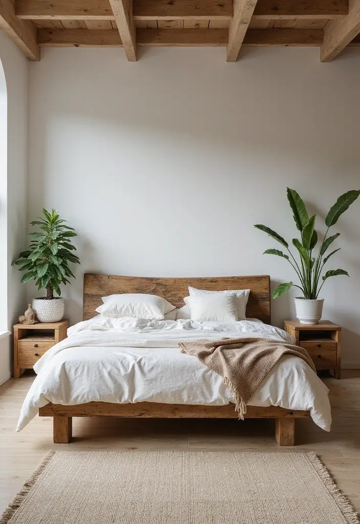 30 Minimalist Bedroom Designs for Every Style 7 30 Minimalist Bedroom Designs for Every Style - 7. Natural Elements