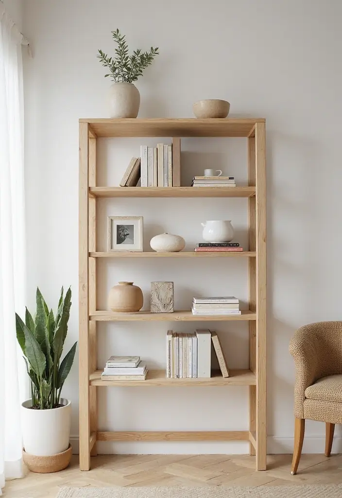 30 Minimalist Bookshelf Ideas That Look Modern 10 30 Minimalist Bookshelf Ideas That Look Modern - 10. Scandinavian Inspired Shelves