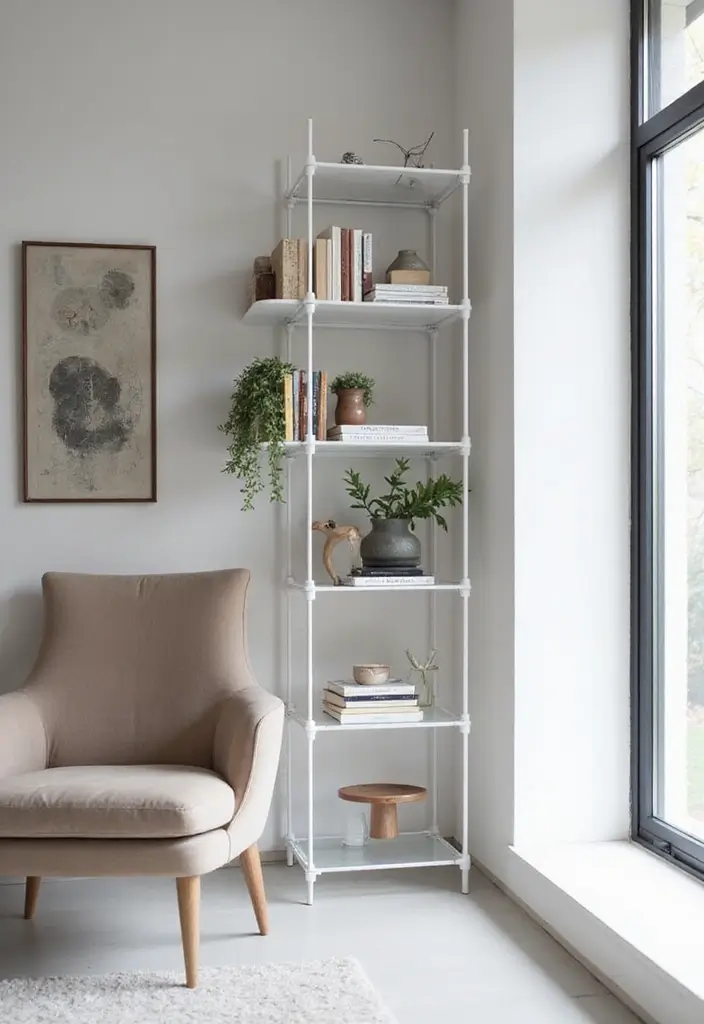30 Minimalist Bookshelf Ideas That Look Modern 12 30 Minimalist Bookshelf Ideas That Look Modern - 12. Acrylic Bookshelves