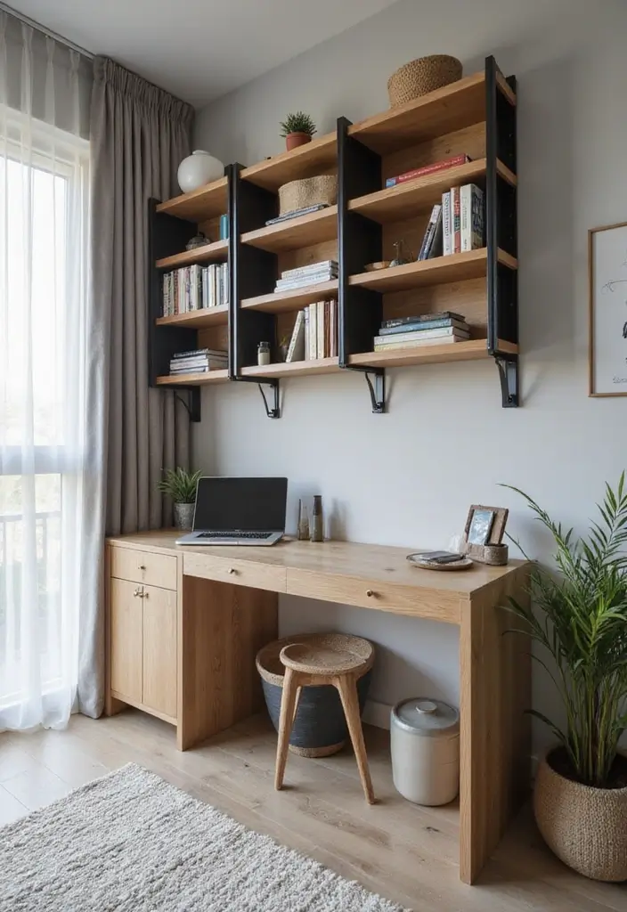 30 Minimalist Bookshelf Ideas That Look Modern 30 30 Minimalist Bookshelf Ideas That Look Modern - 30. Multi-Purpose Storage Systems