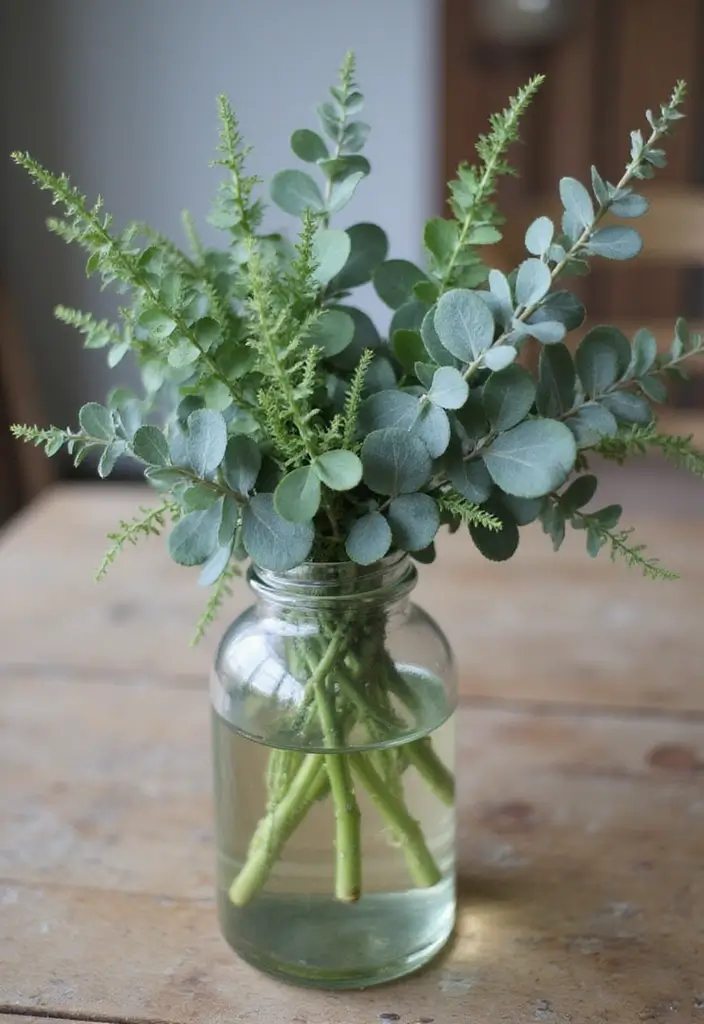 30 Minimalist Centerpiece Ideas for Simple Elegance 1 30 Minimalist Centerpiece Ideas for Simple Elegance - 1. Simple Greenery