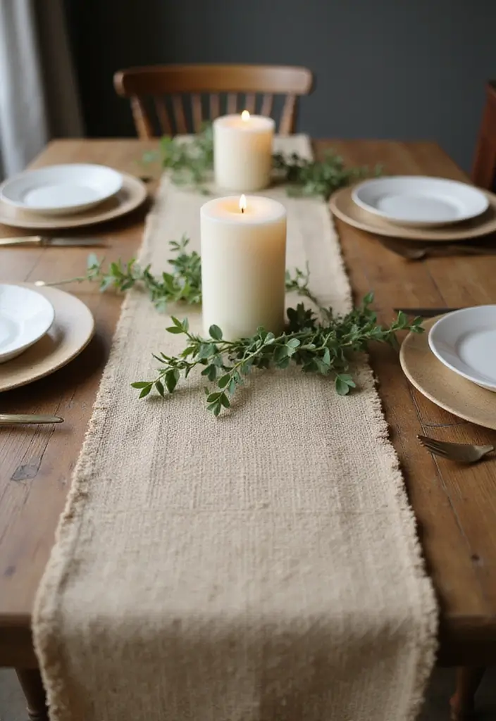 30 Minimalist Centerpiece Ideas for Simple Elegance 26 30 Minimalist Centerpiece Ideas for Simple Elegance - 26. Natural Fiber Arrangements