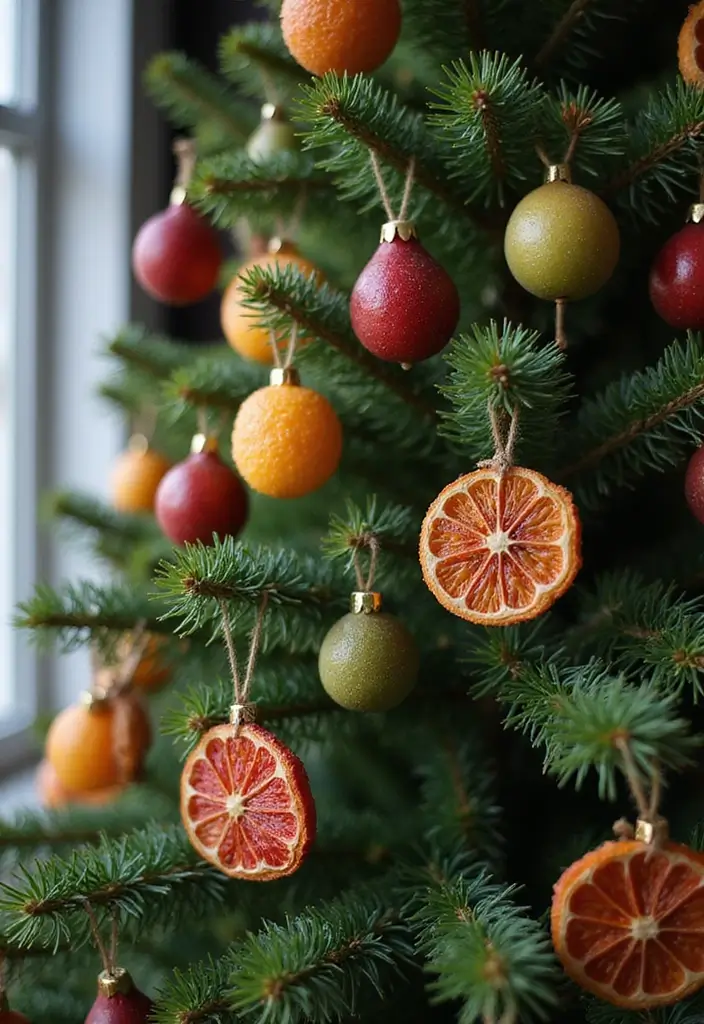 30 Minimalist Christmas Decor Ideas You’ll Love 15 30 Minimalist Christmas Decor Ideas You’ll Love - 15. Dried Fruit Ornaments