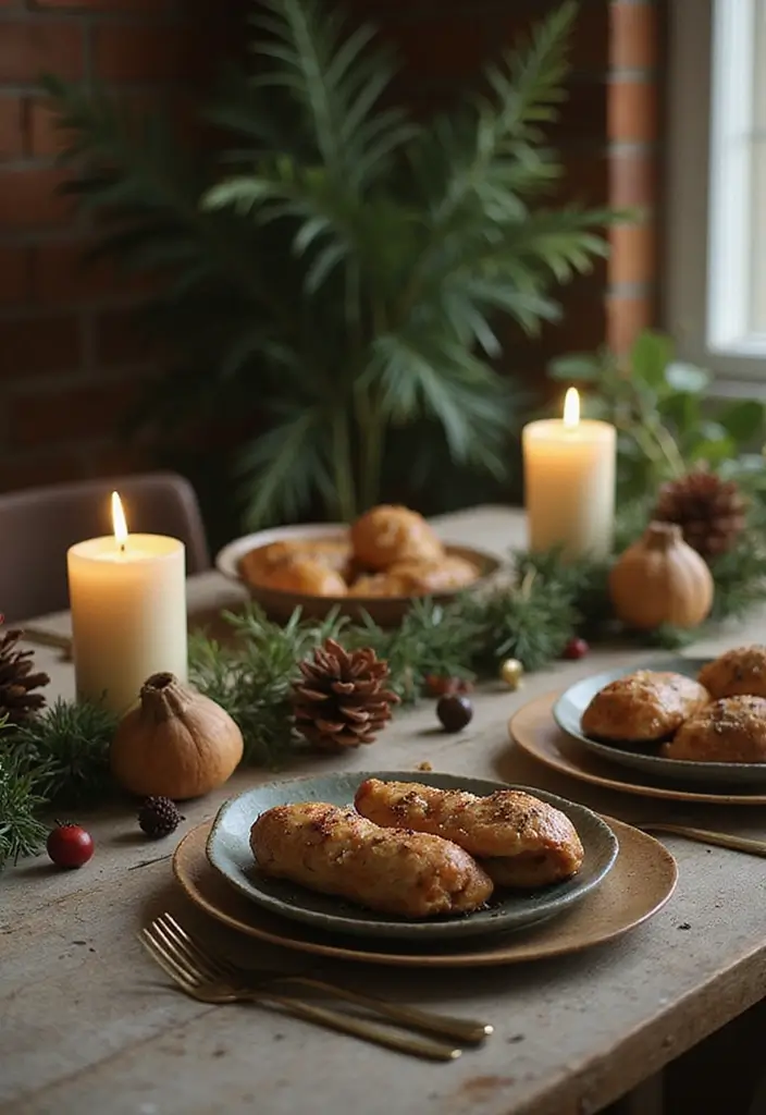 30 Minimalist Christmas Decor Ideas You’ll Love 16 30 Minimalist Christmas Decor Ideas You’ll Love - 16. Earthy Colors